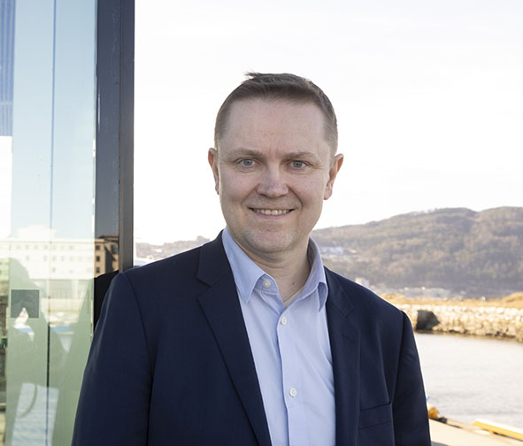 Bilde på adm. dir for SINTEF Ocean, Vegar Johansen