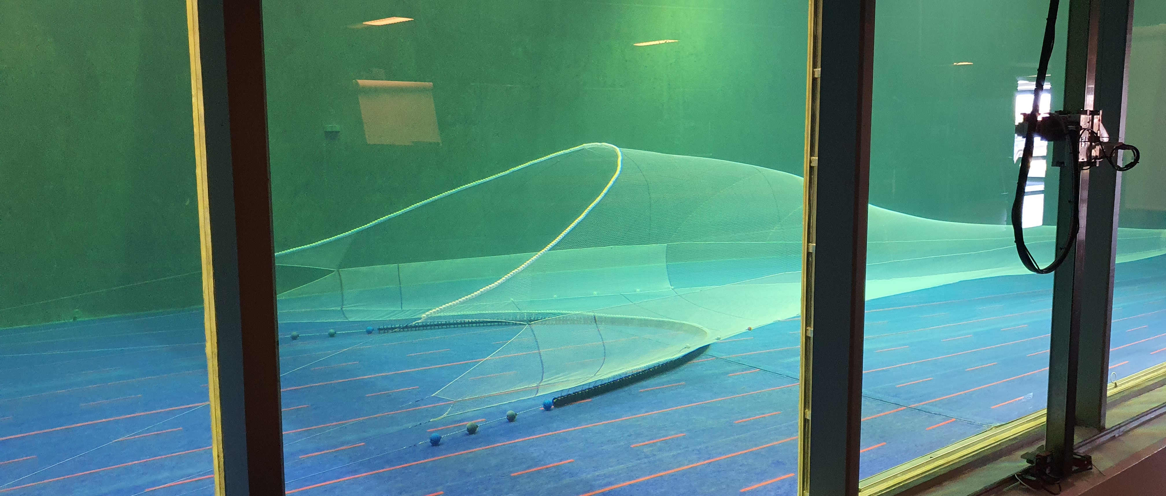 Flume tank in Hirtshals