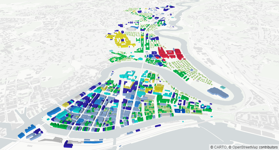 Åpne data gjør det enklere å analysere bygg og områder