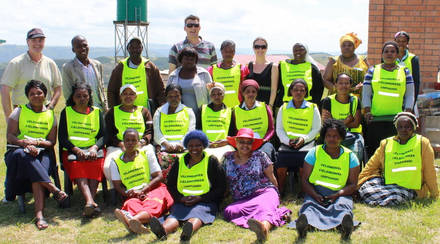 Enumerators from Madwaleni, South Africa