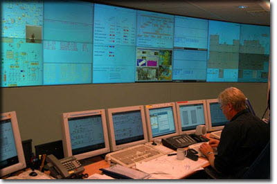Control room on Gullfaks C. Photo: Harald Pettersen, Statoil