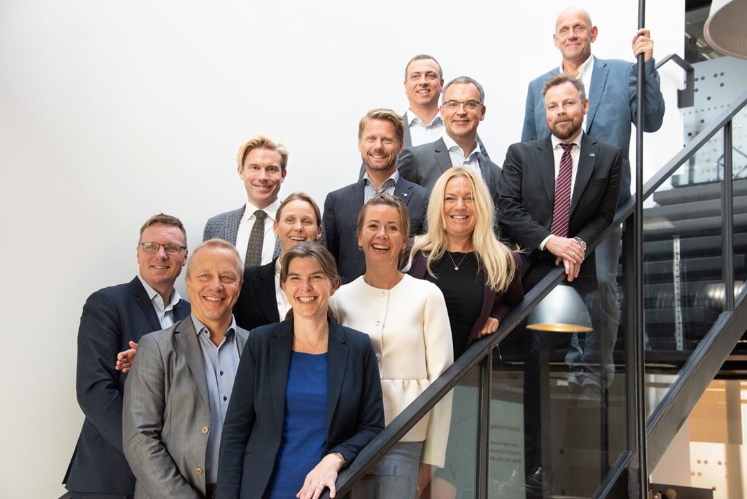 Styringsgruppen i Digital21. Bilde: Tekna / Mikkel Moe