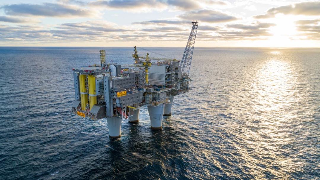 Equinor's Troll A platform is one of those that are powered with electricity from the shore. Photo: Øyvind Gravås and Even Kleppa /Equinor