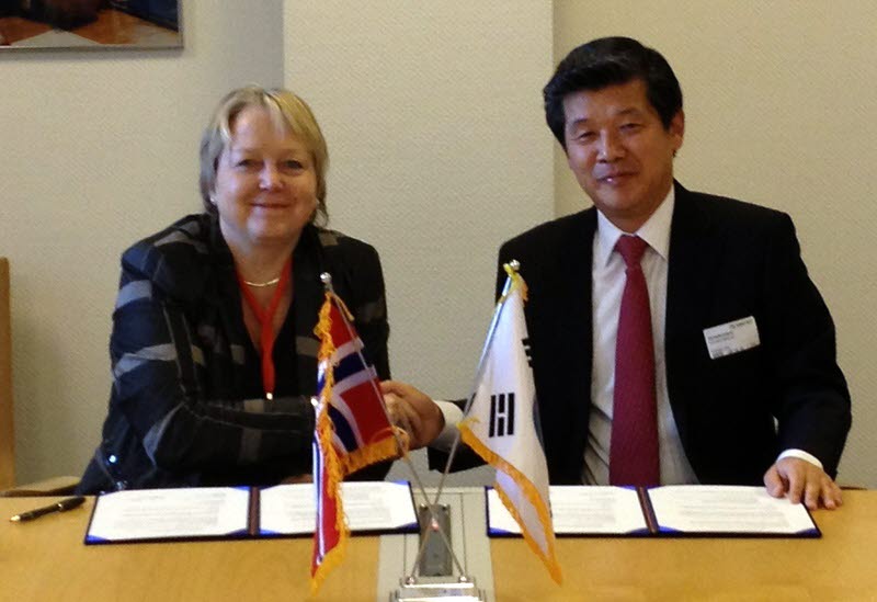 Norway and Korea sign MoU