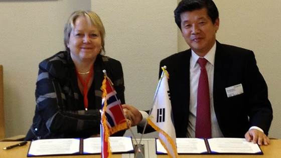 Norway and Korea sign MoU