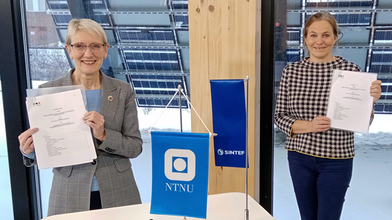 Ny rammeavtale mellom NTNU og SINTEF sikrer grunnlaget for omstilling og bærekraft