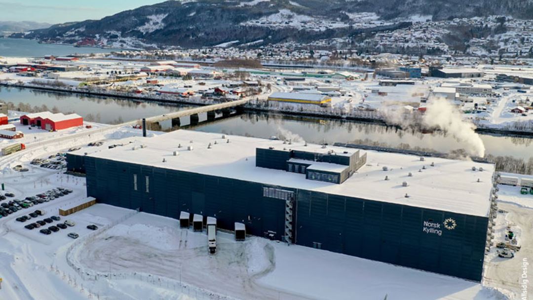 One of the motivations for investigating the potential of CTES was the planned construction of a new poultry processing plant of Norsk Kylling in Orkanger, owned by HighEFF partner REMA 1000. Photo: Allsidig Design