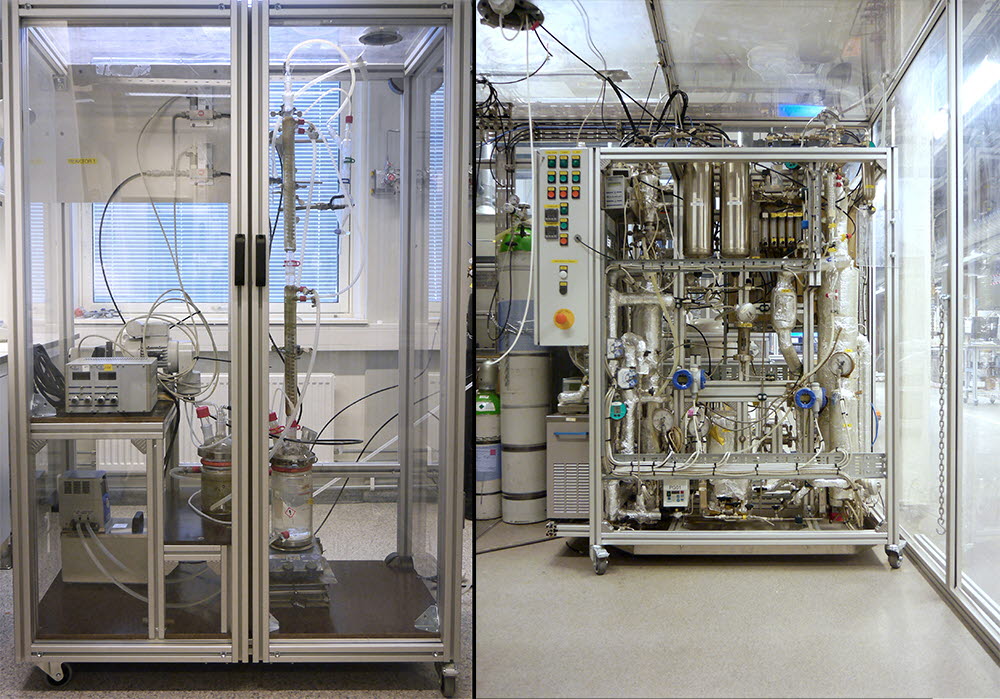 Degradation studies of solvents