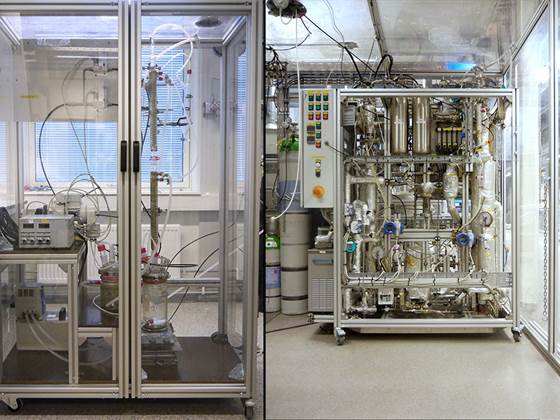 Degradation studies of solvents