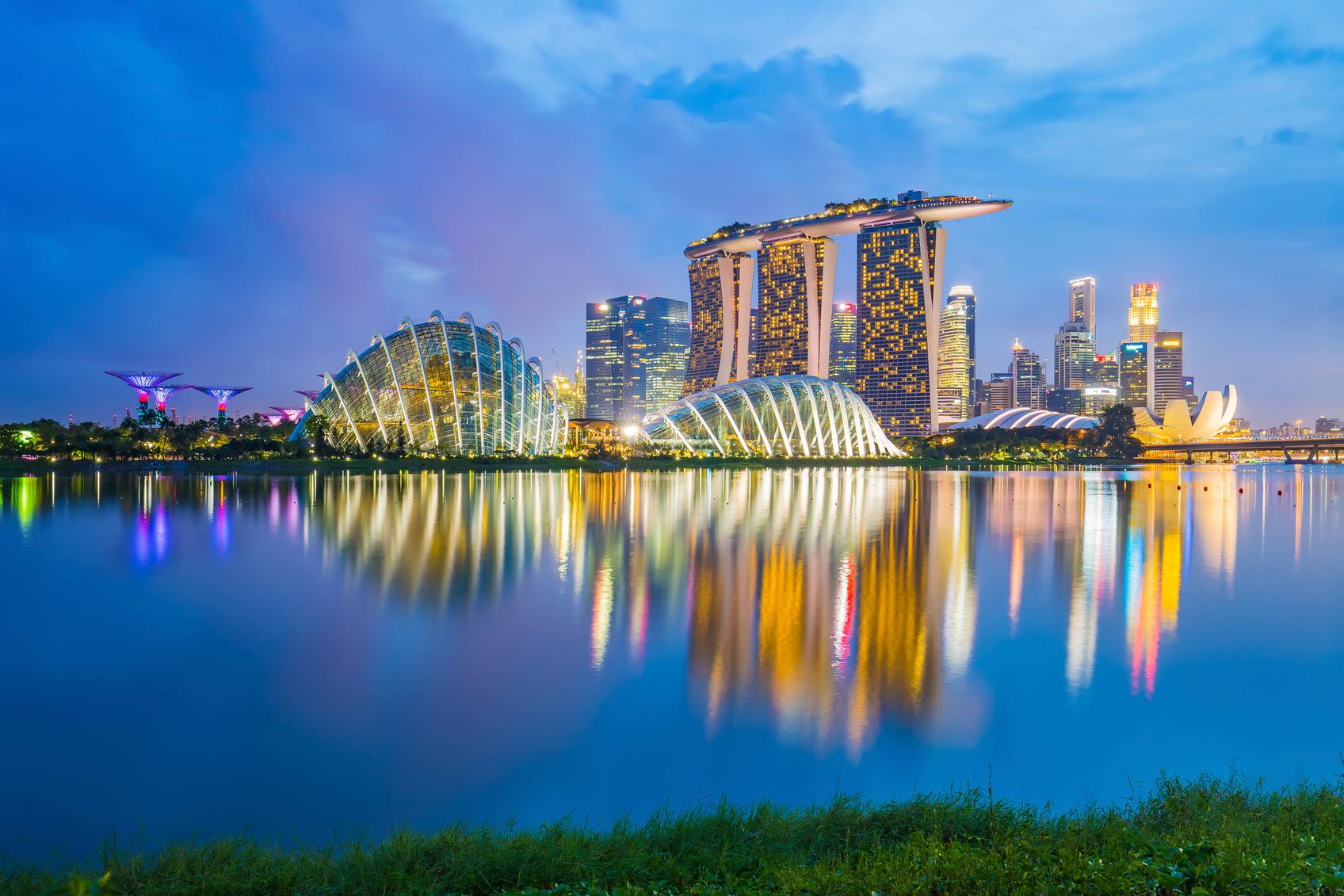 Singapore skyline
