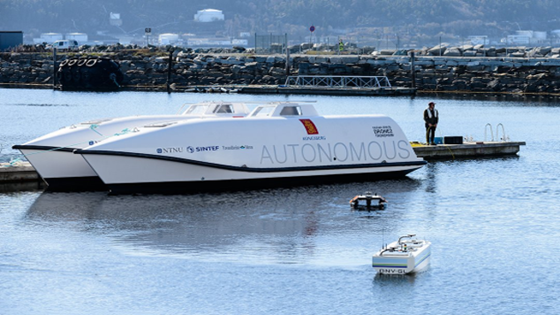 Prosjektet NAVISP-3 Trondheimsfjorden testområde for autonome skip avsluttes