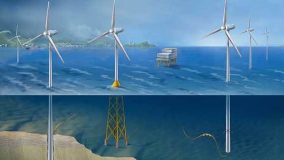 Deep sea offshore wind turbine technology