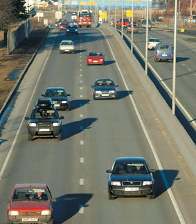 Measuring individual car noise 