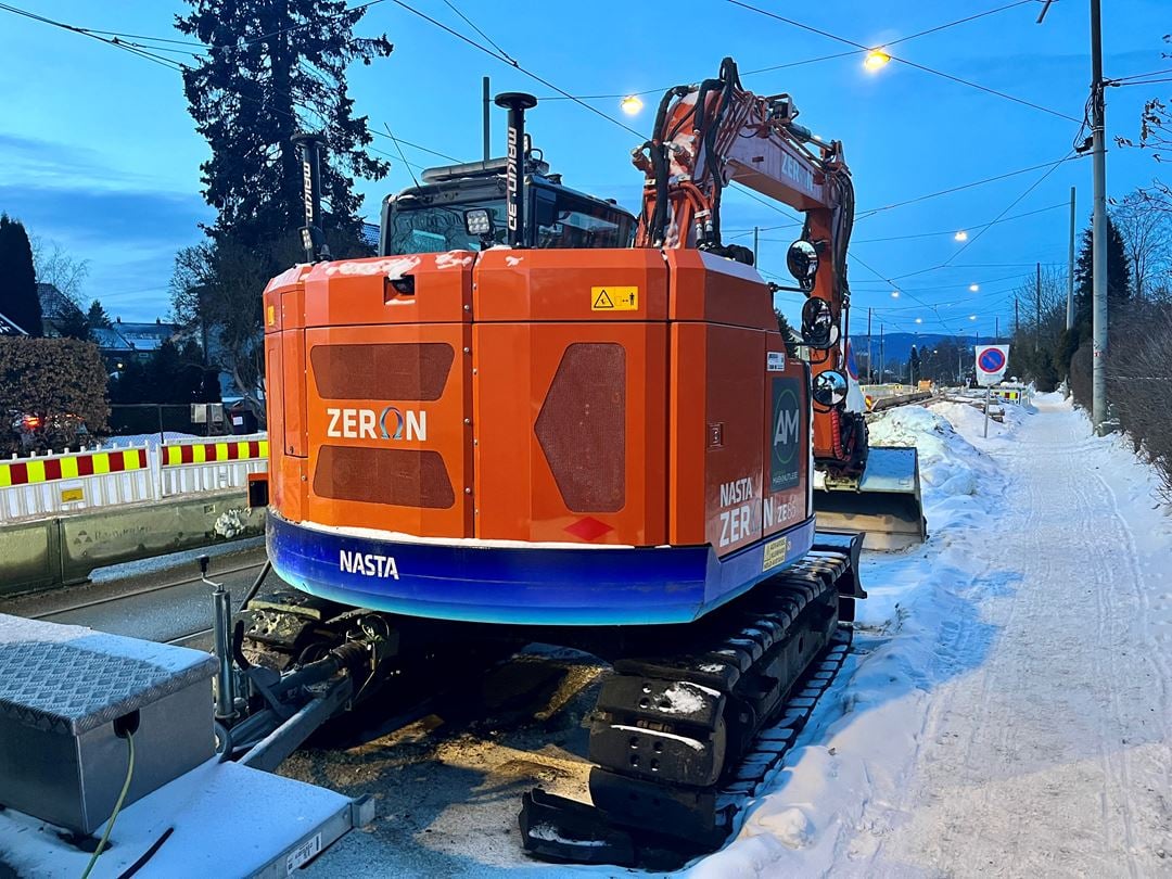 Elektrisk gravemaskin