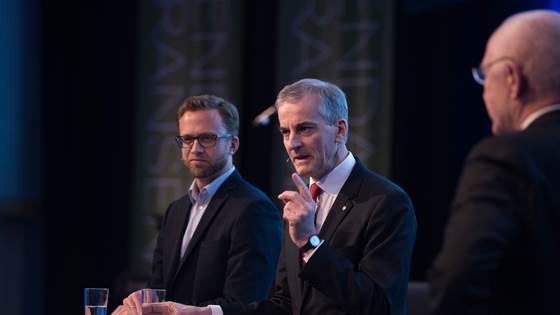 Topptungt møte om grønt skifte