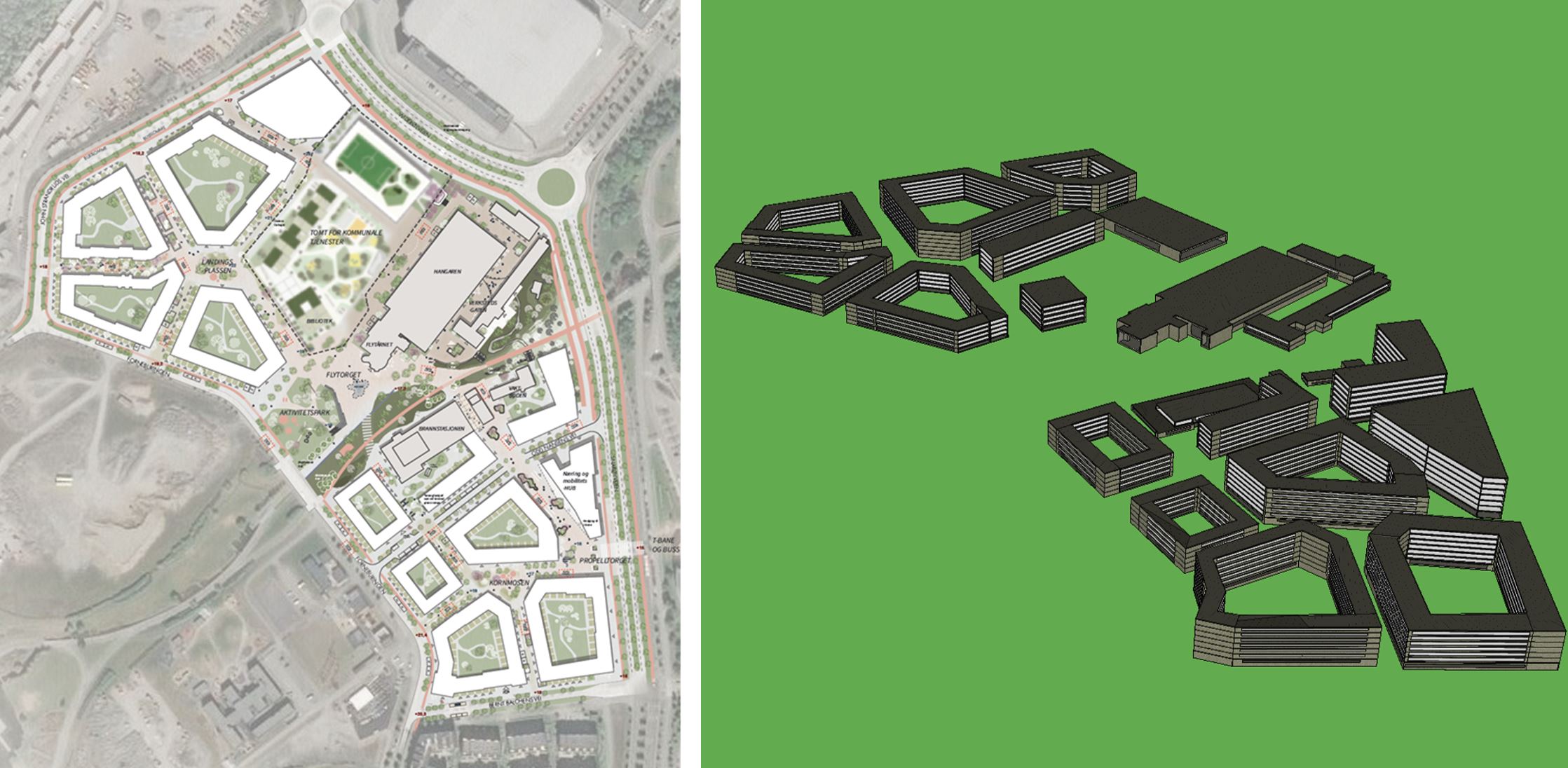 Ny metode skal gi bærekraftige designløsninger for Flytårn-området