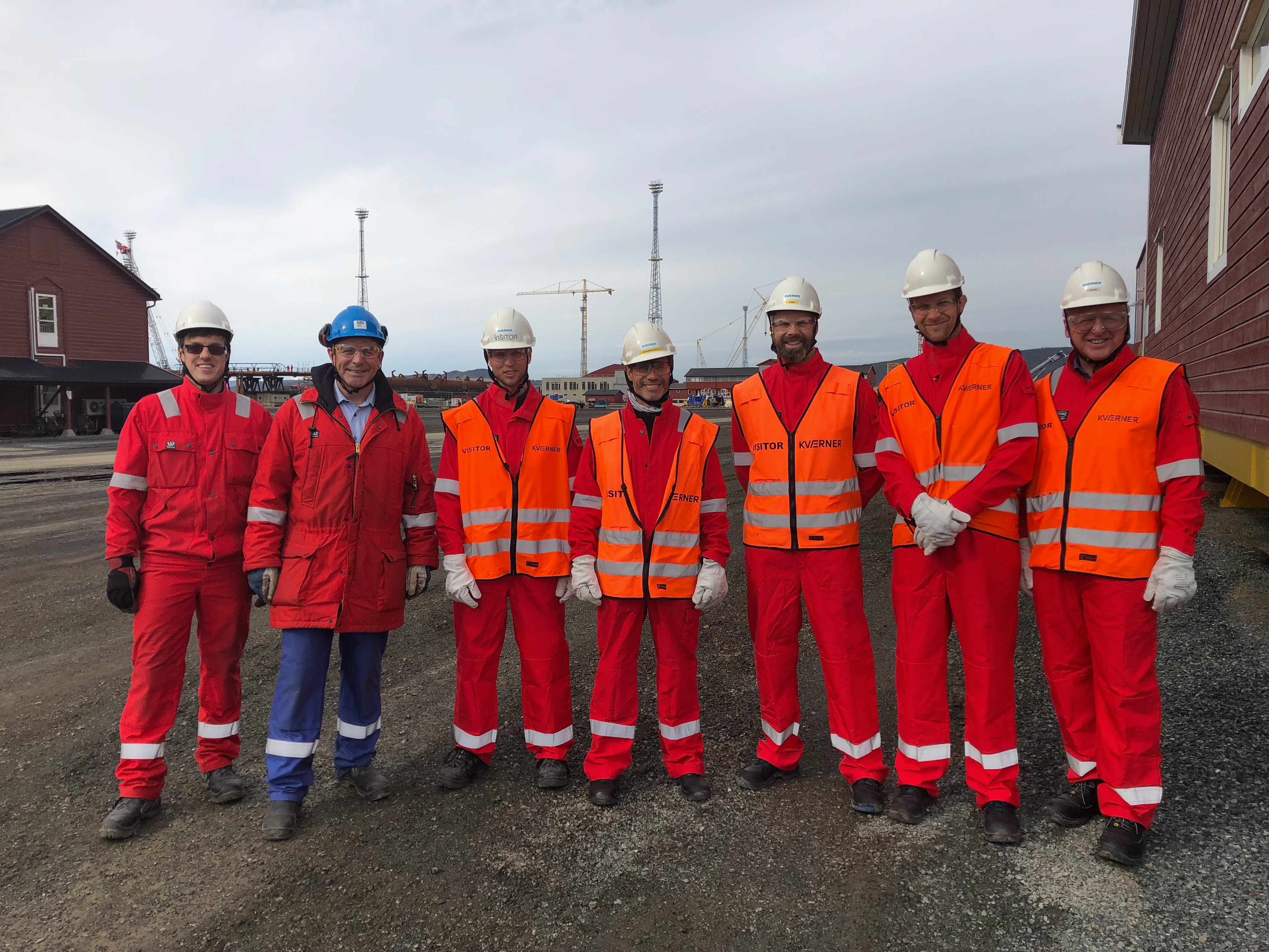 I prosjektet AutoKons jobbes det med automatisert produksjon av store, grove stålkonstruksjoner. Foto: SINTEF Raufoss Manufacturing