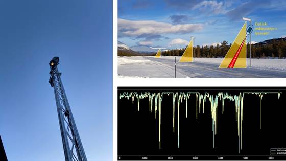 Prediction and monitoring of winter road condition