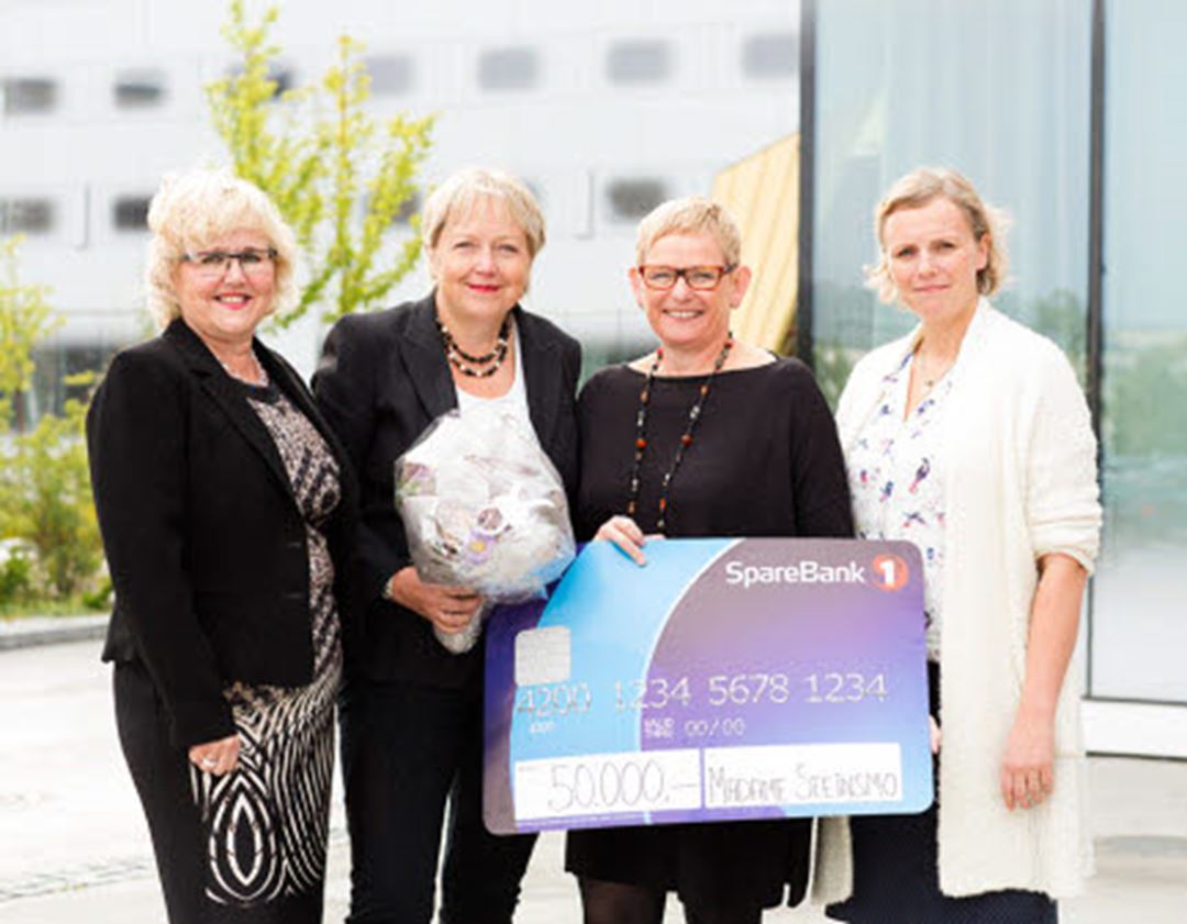 F.v. Berit Rian, adm.dir. Næringsforeningen i Trondheimsregionen, Unni Steinsmo, konsernsjef SINTEF, Eli Arnstad, banksjef SpareBank1 SMN, Gøril Forbord, daglig leder Technoport.