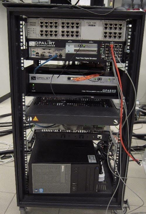 Opal-RT Simulator to be used in the planned PhD experiments in the Norwegian Smart Grid Laboratory