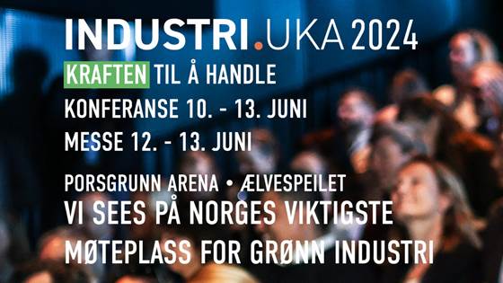 SINTEF deltar på Industriuka 2024