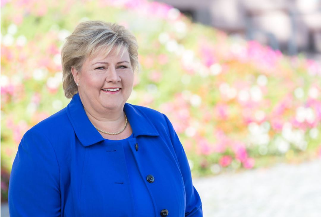 Statsminister Erna Solberg åpner TCCS11