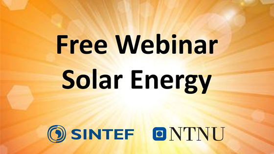 SOLAR ENERGY Webinar- Building integrated PV