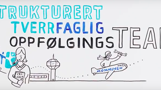 Evaluering av pilotprosjektet strukturert tverrfaglig oppfølgingsteam