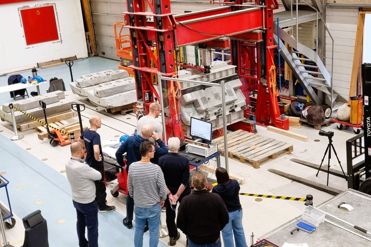 Sikrer hovedstadens drikkevann: SINTEF tester tunnelkonsoller i full skala