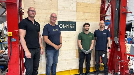 Fra avkapp til byggesett: Omtre og SINTEF tester sirkulære byggevarer