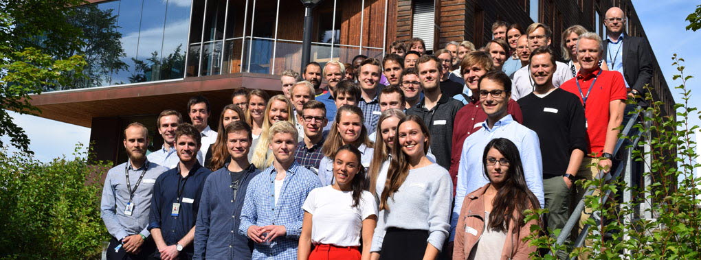 Summer researchers in 2017 group photo