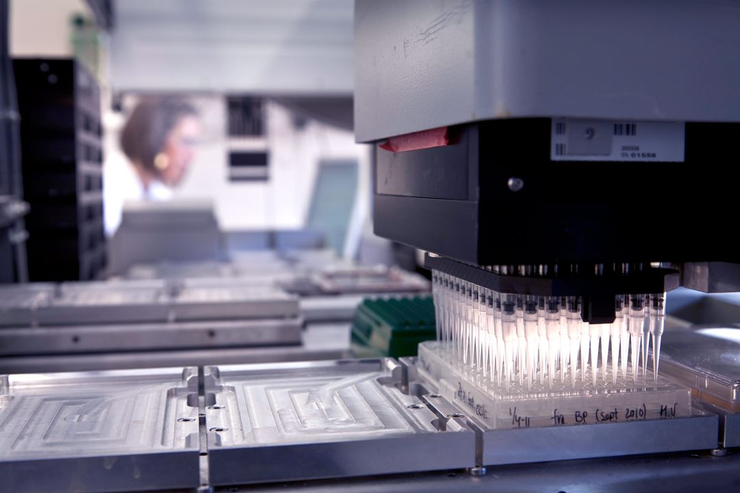 Laboratorie ved SINTEF Materialer og kjemi