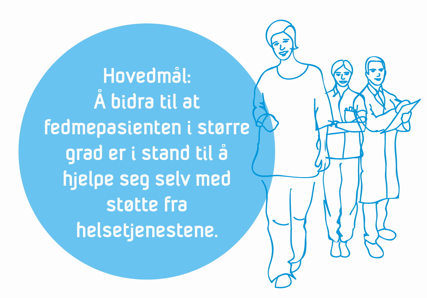Main goal: To contribute so that the obesity patient may be able to better help themselves with the support of health services