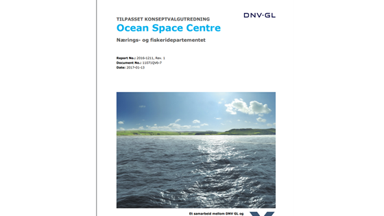 Ocean Space Centre nærmere realisering