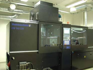 SINTEF's injection moulding machine.