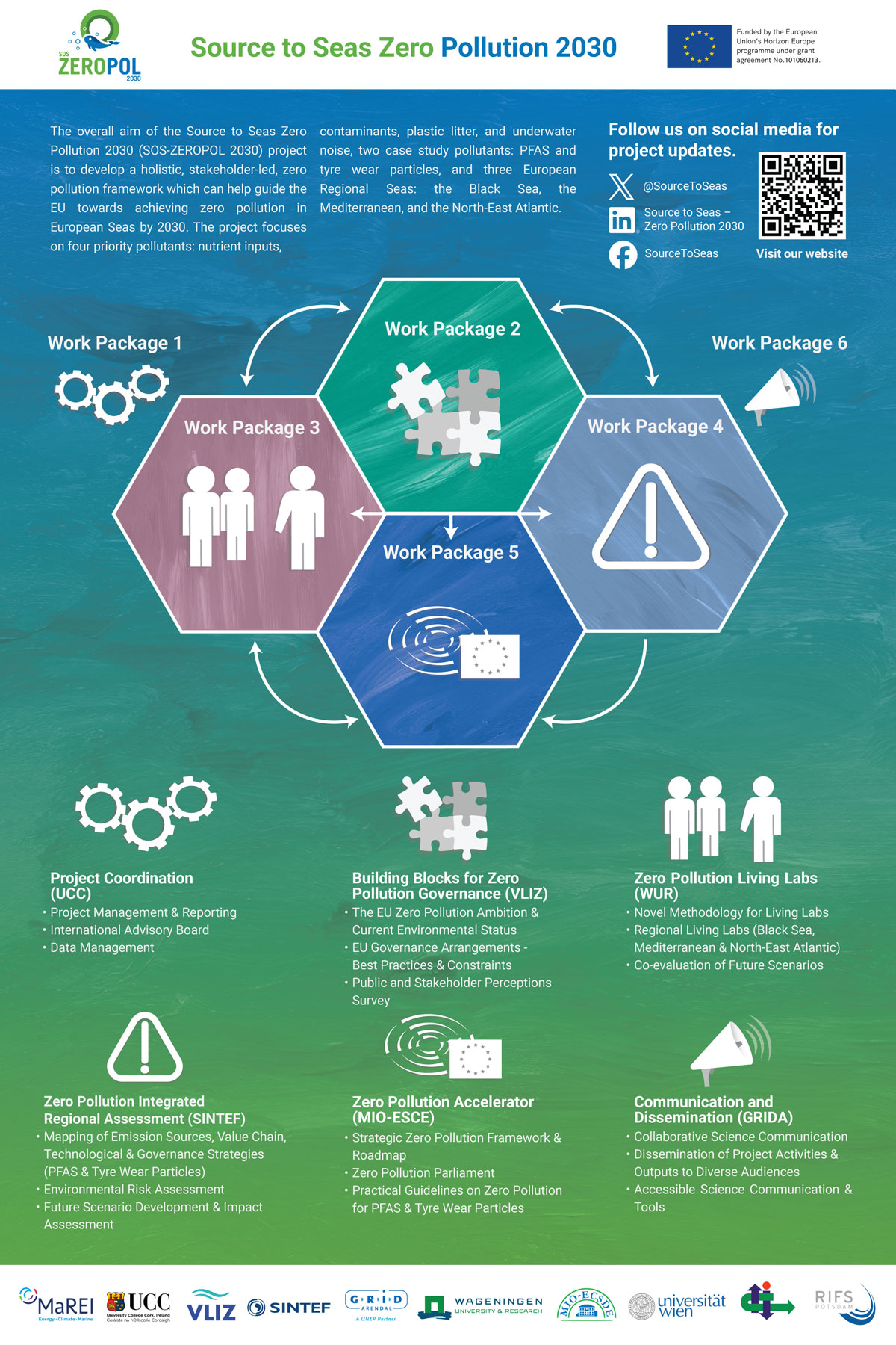 Graphic overview of the project.