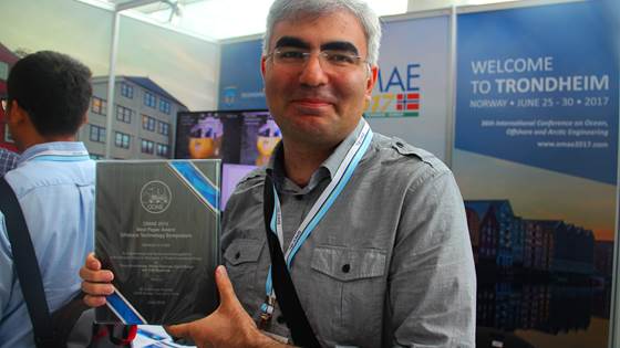 MARINTEK vant pris under OMAE