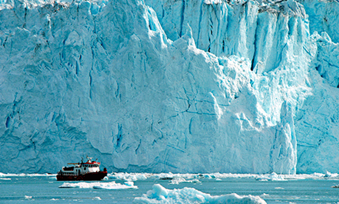 Boat in arctic