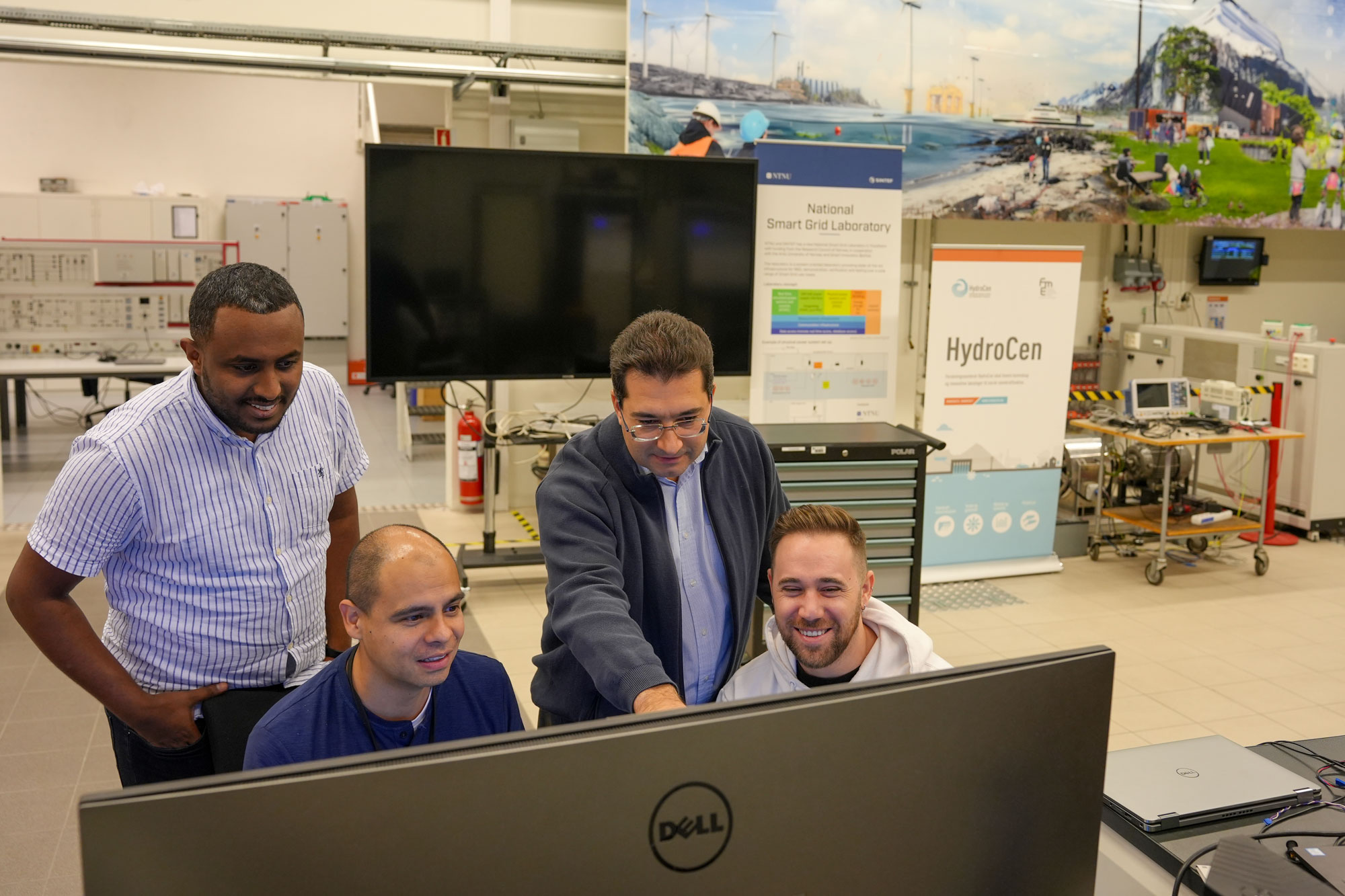 Nye verktøy for cybersikkerhet i kraftsystemet testes i Smartgridlab