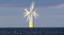 Batteries could store the energy in sunlight and the wind