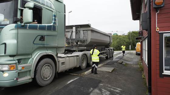 Weighing trailers on the road