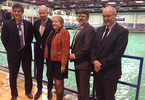 Olje- og energiministeren på besøk