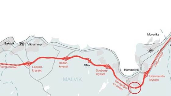 E6-skredet i Malvik: En kombinasjon av flere årsaker