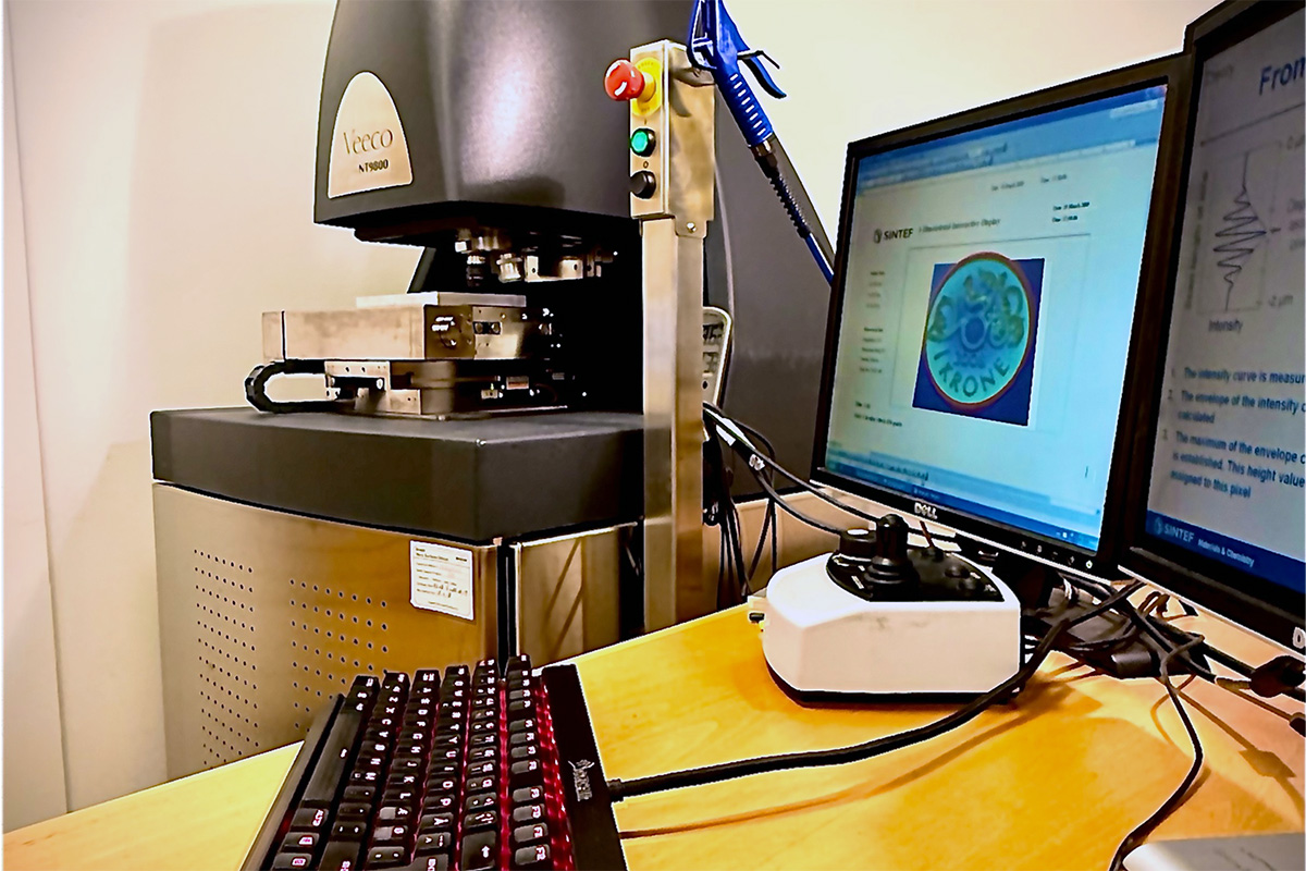 Hvitlysinterferometri (WLI)