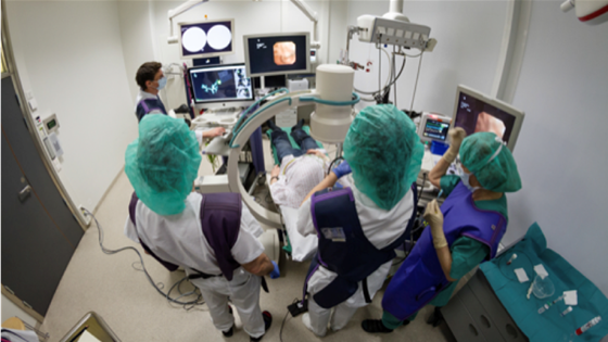 Lung navigation in bronchoscopy