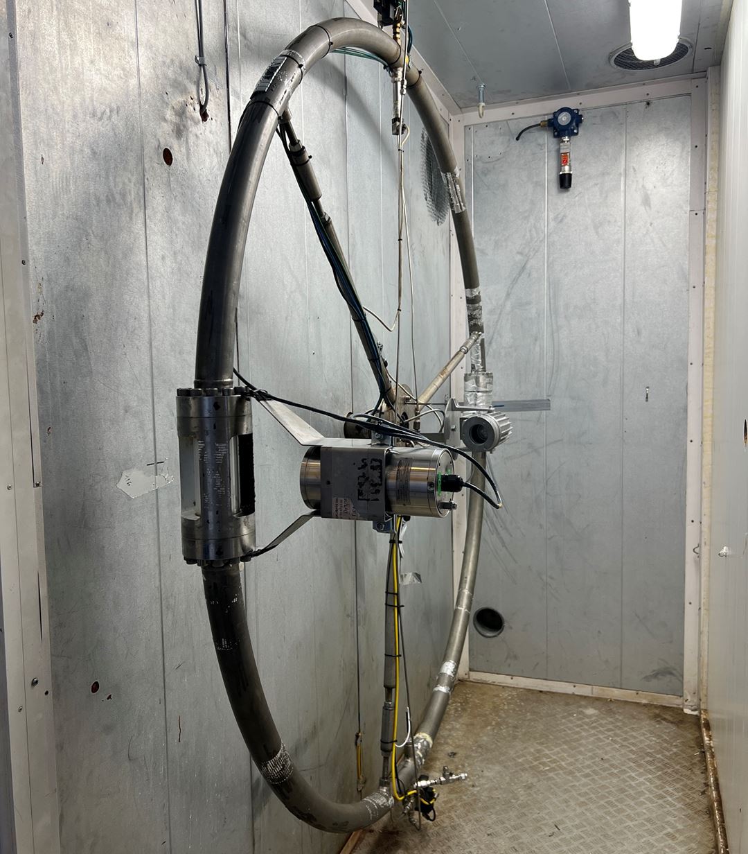 The flow wheel at Multiphase Flow Laboratory