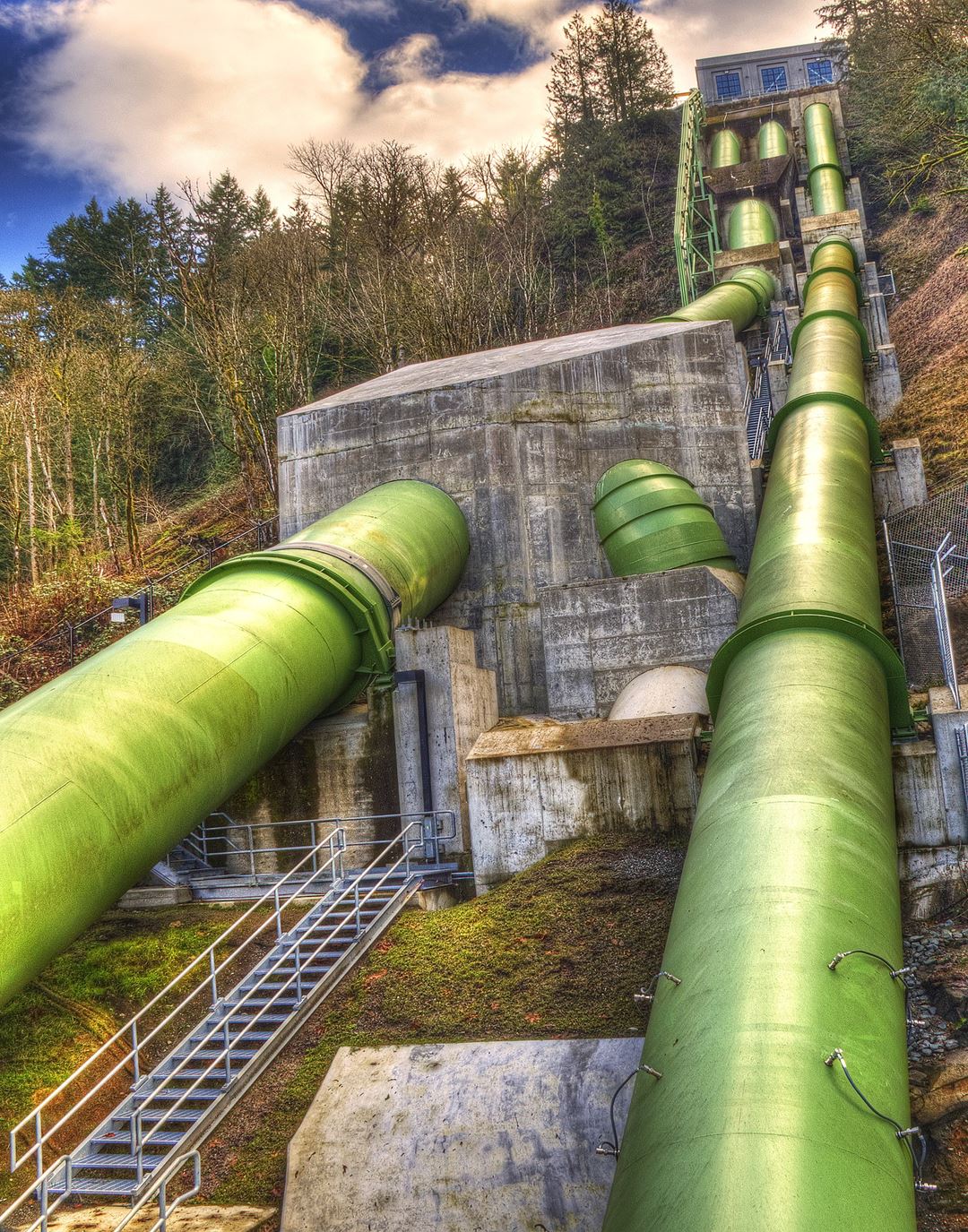 Hydropower pipes