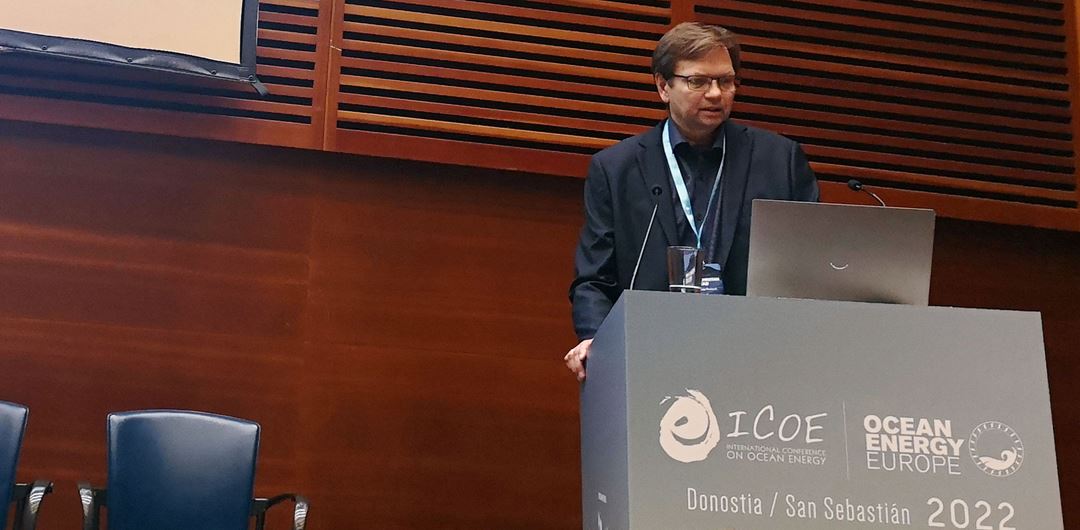Hans Christian Bolstad (SINTEF) opens IMPACT and VALID’s joint side-event at ICOE-OEE.