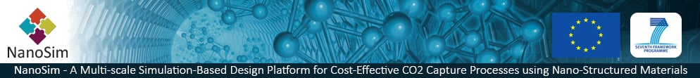 A Multi-scale Simulation-Based Design Platform for Cost-Effective CO2 Capture Processes using Nano-Structured Materials (NanoSim - EU project)