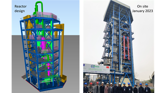 Testing starts at world’s largest chemical looping combustion (CLC) unit